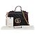 Gucci Mini Top-Handle-Tasche Braun Leder