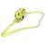 Gucci Borsa a tracolla Mini WEB Ophidia in PVC Neon Clear - vista 2