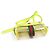 Gucci Borsa a tracolla Mini WEB Ophidia in PVC Neon Clear - vista 4