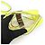 Gucci Borsa a tracolla Mini WEB Ophidia in PVC Neon Clear - vista 5