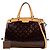 Louis Vuitton Brea MM Monogram Leder Tote Bag Amarante