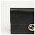 Gucci Borsa crossbody portafoglio mini catena Interlocking da donna Nero - view 2