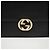 Gucci Borsa crossbody portafoglio mini catena Interlocking da donna Nero - view 3