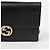 Gucci Borsa crossbody portafoglio mini catena Interlocking da donna Nero - view 4