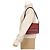 Marni Borsa a tracolla Trunk Medium in pelle Saffiano Ruby Burgundy - vista 10