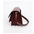Marni Borsa a tracolla Trunk Medium in pelle Saffiano Ruby Burgundy - vista 4
