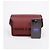 Marni Borsa a tracolla Trunk Medium in pelle Saffiano Ruby Burgundy - vista 6