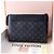 Louis Vuitton Clutch Pochette Voyage Supl Monogram Eclipse Pouch - vue 3