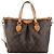 Louis Vuitton Borsa a tracolla Monogram Palermo PM - vista 3