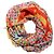 Dolce & Gabbana Lenço Stole em seda com estampa Carretto multicolorida