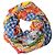 Dolce & Gabbana Sciarpa Stola Carretto in Seta Multicolor