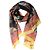 Dolce & Gabbana Sciarpa stola scialle in seta stampata multicolore
