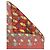 Dolce & Gabbana Sciarpa stola scialle in seta rossa con stampa geometrica - vista 2