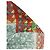 Dolce & Gabbana Foulard in seta stampato multicolore - vista 3