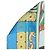 Dolce & Gabbana Foulard quadrato in seta stampato multicolore - vista 2
