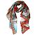 Dolce & Gabbana Chal estola bufanda de seda estampada multicolor