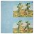 Dolce & Gabbana Seidentuch Foulard Landschaft Hellblau