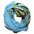 Dolce & Gabbana Seidentuch Foulard Landschaft Hellblau - Ansicht 3