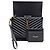 Autre Marque Clutch Black Gold Small