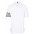 Thom Browne Weißes Kurzarm-T-Shirt Polo mit diagonalen Streifen - Ansicht 3