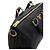 Prada Borsa tote e borsa a tracolla Black Vitello Dino - vista 8