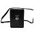 Burberry Mini borsa a tracolla porta cellulare in pelle nera