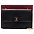 Salvatore Ferragamo Borsa a tracolla GINNY nera con catena dorata