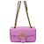 Gucci Mini borsa a tracolla con catena matelassé rosa