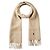 Ralph Lauren Sciarpa in lana con ricamo pony Beige
