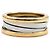 Bulgari B.zero1 Ring aus Gold und Stahl - Ansicht 2