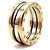 Bulgari B.zero1 Ring aus Gold und Stahl - Ansicht 3