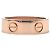 Anello Cartier Love Oro Rosa - vista 2