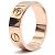 Anello Cartier Love Oro Rosa - vista 5