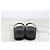 Moncler Ciabatte Basil Logo Slide Slipper Black - vista 4