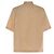 Fendi Camicia a maniche corte in jacquard FF in lino - vista 5
