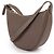 Borsa a tracolla Longchamp S Taupe in pelle di vitello - vista 4