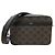 Céline Small Messenger in tela TRIOMPHE e pelle di vitello