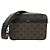 Céline Small Messenger in tela TRIOMPHE e pelle di vitello - vista 4