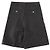 Jacquemus Short Pastel Shorts Dunkelgrau Leinen - Ansicht 6