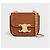 Céline Mini Chain Bag aus Nubuck-Kalbsleder - Ansicht 5