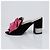 Sandali Miu Miu Bow in scamosciato marrone - vista 4