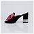 Sandali Miu Miu Bow in scamosciato marrone - vista 6
