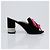 Sandali Miu Miu Bow in scamosciato marrone - vista 8