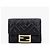 Fendi Portafoglio Micro Tri-Fold Monogram Baguette - vista 2