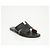 Hermès Pantofole Izmir in pelle nera - vista 2