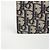 Dior Tarjetero con solapa de jacquard Oblique Beige Black - vista 3