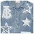 Burberry Abito in denim TB Star Print - vista 6