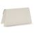 Alexander Mcqueen Clutch Bos Taurus in pelle di vitello bianca - vista 3