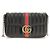 Gucci Borsa a tracolla Bos Taurus in pelle di vitello nera