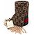 Gucci Sciarpa in cashmere e lana Monogram Brown con striscia Web verde e rossa - vista 4